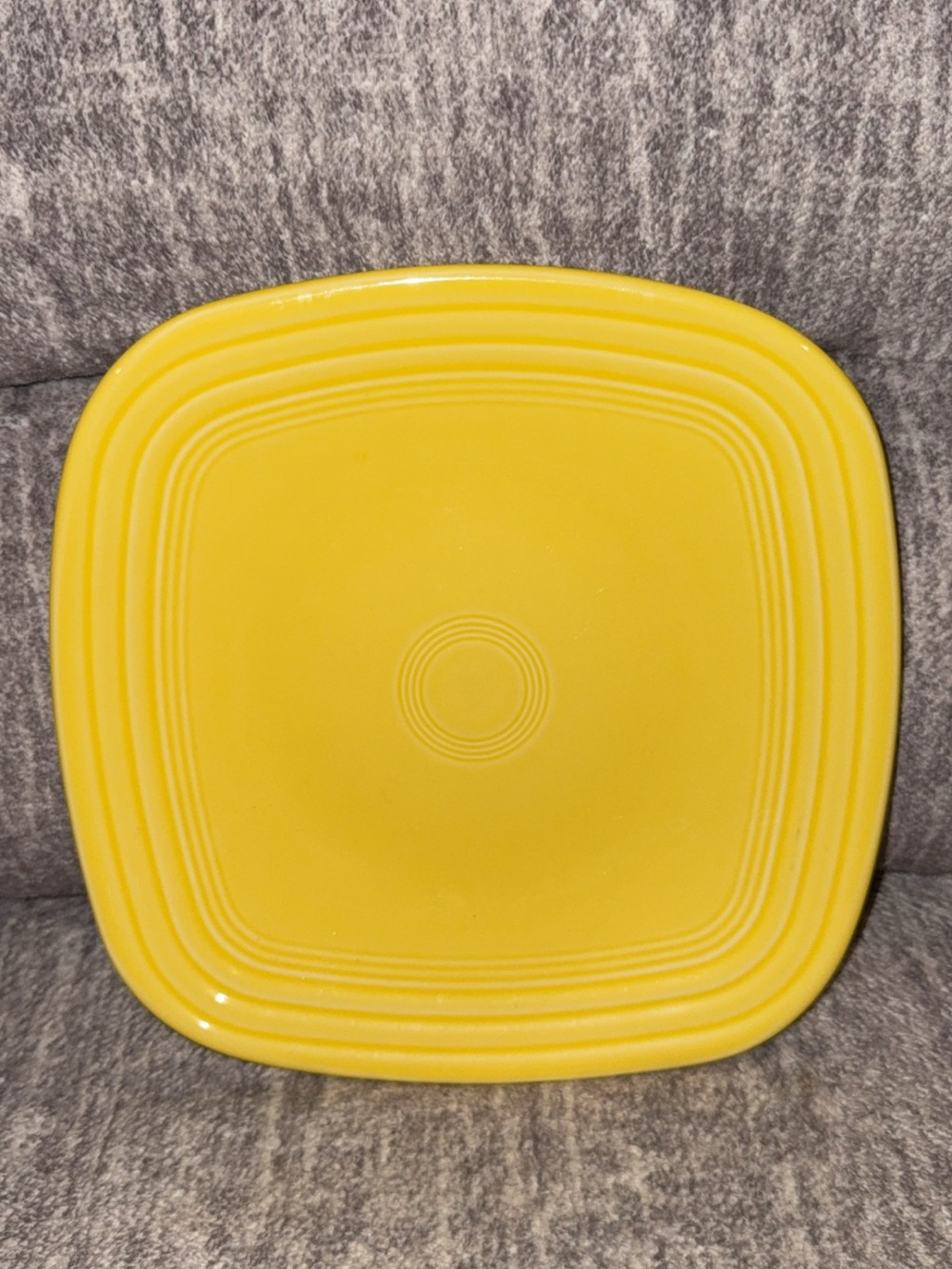 Fiestaware luncheon plate 9 inch yellow